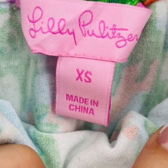 Lilly Pulitzer Mini Bee in Your Bonnet Flor Multi Ruffle Dress XS - Picture 5 of 5